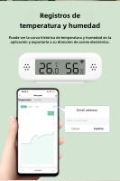 Termómetro Y Higrómetro Zigbee WiFi Mini Para Hogar Inteligente Compatible Con Google Home Alexa Y APP Remote De Tuya - details 7