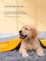 Toalla Para Mascotas Rápida Y Seca Fibra Suave Sin Pelusa Absorbente Para Perros Y Gatos Uso En Baño Y Limpieza Tienda De Suministros Para Mascotas - details 6