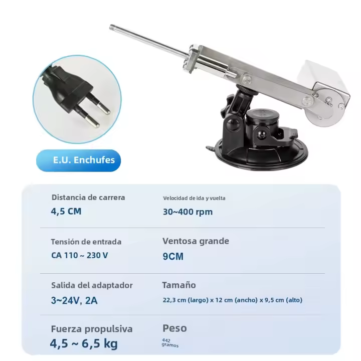 Actuador Lineal Telescópico Mini 45mm Reciprocante Motor DC 3-24V 2A Nueva Estilo Alta Calidad Pieza De Herramienta Eléctrica - 1
