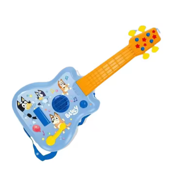 Guitarra infantil azul Bluey y Bingo 2445 CLAUDIO REIG - 1