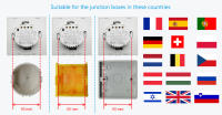 Interruptor De Cortina Inteligente Tuya ZigBee 3.0 Para Rollos Motor Eléctrico Google Home Alexa MQTTa Echo Control De Voz DIY - details 16