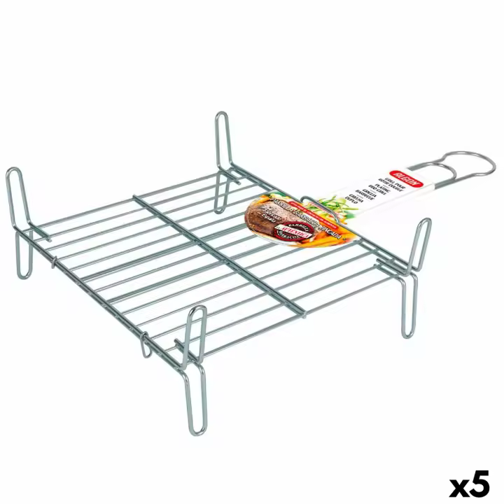 Parrilla Algon   Doble Zincado 30 x 30 cm (5 Unidades) - 1