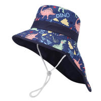 Nueva Gorra De Pescador Panama Para Bebés Con Protección Solar Y Estilo De Playa Ajustable Para Niños Y Niñas Cartoon Cuidado Del Ambiente Material De Algodón Sombrilla Ancha Para Exteriores - details 3