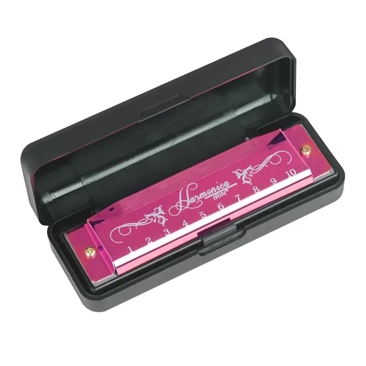 Harmonica SLADE Profesional 10 Agujeros 20 Tonos Colores C Tecla Armonica De Bocina Instrumento Para Principiantes Regalos Para Niños - 1