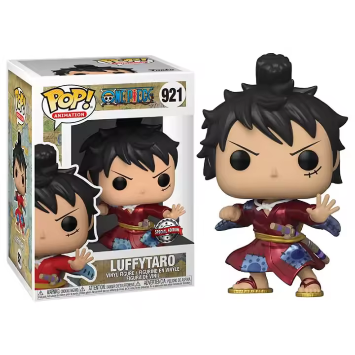 Funko Pop! Animation Luffytaro 921 One Piece (Metalizado) - 1