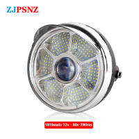 Faros LED Impermeables Para Motocicleta Y Triciclo 12-80V Con 21/37/66/114/132/181 Diodos Específicos Para Luz De Señalización Y Antiniebla - details 8