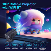 Proyector Magcubic Android 11 390ANSI HY320 4K Nativo 1080P Dual Wifi6 BT5.0 Cine Portátil Mejorado HY300 Corrección De Keystone Automática - details 1