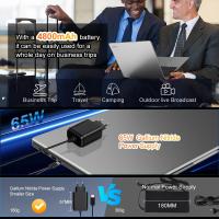 Ninkear A15 Pro Laptop, pantalla de 16 pulgadas 25601600, tasa de refresco de 120Hz, AMD Ryzen 5 7430U de 6 núcleos hasta 4.3GHz, 16GB de RAM, 1TB SSD, WiFi 6, Bluetooth 5.2, desbloqueo por huella dactilar, teclado retroiluminado, 2 puertos Type-C complet - details 12