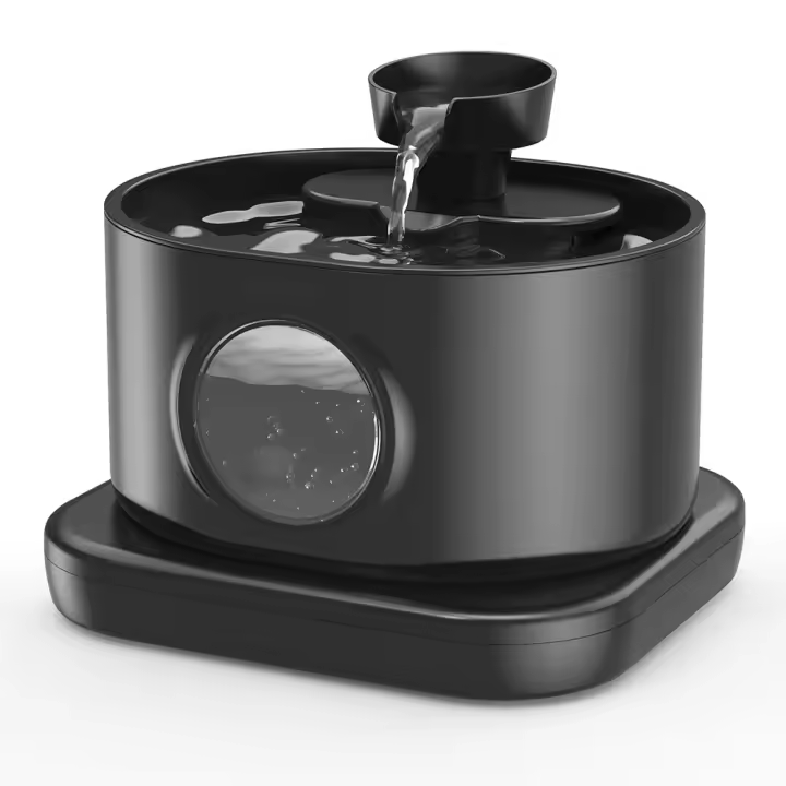 Fuente De Agua Para Gatos Sin Cable De 95 oz/2.8L Con Batería Recargable De 5200mAh Circulación De Agua Silenciosa Y Automática Para Mascotas - 1