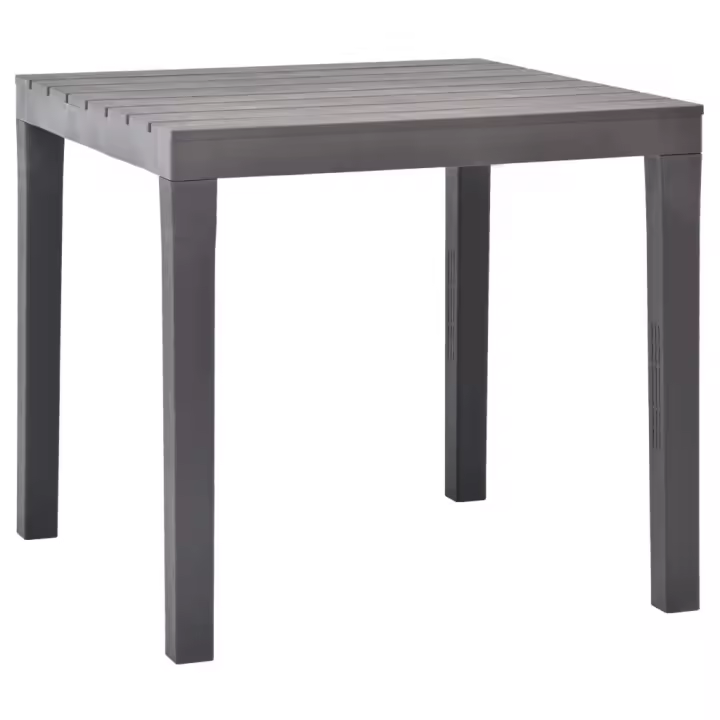 Mesa de Jardín de plástico color MOCA 78x78x72 cm - 1