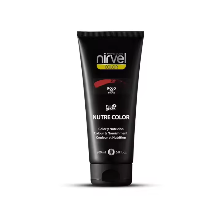 MASCARILLA COLOR PARA EL CABELLO NIRVEL ROJO - 1