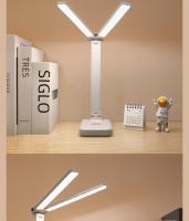 Lámpara De Escritorio LED Táctil Recargable USB Con 3 Niveles De Iluminación Protección Ocular Plegable Para Dormitorio Lámpara De Noche Para Mesa Al Final Del Camastro - details 11