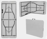 Mesa De Camping,Mesa Plegable , Mesa Portátil Plegable con Carga de 130 kg, Mesa Multiusos , 180cm*70cm , para Picnic, Camping al Aire Libre - details 5