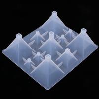 5 Tamaños De Ornamentos De Silicona En Forma De Pirámide Para Epoxy Resina DIY Herramientas De Joyería Múltiples Uso - details 5
