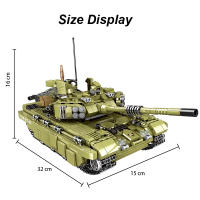 Bloques De Construcción TANQUE MILITAR TECNICO CIUDAD 1386 Piezas Modelo Escorpión Tigre WW2 Juguete Para Niños Con Instrucciones - details 5