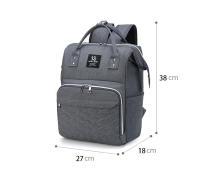 Bolsa Materna Para Bebé Con USB Y Portátil Gran Capacidad Impermeable Ligera Organizador Para Carrito De Compras Diáspers Bolsa De Mano Para Madres - details 4