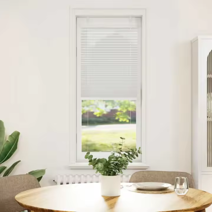 Estor Plisado gris claro 40x150 cm Tela Ancho 39,4 cm Poliéster - 1