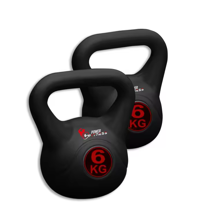 Pesa de 6 kg, para fitness (5282) Entrenamiento muscular 1 pieza. Herramienta para ejercicio en casa. Fitness. Fácil de manejar y transportar. Calidad al mejor precio. De acuerdo a la normativa CE. Para adultos - 1