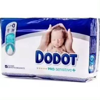 Dodot Prosensitive Talla 0 &lt;3 Kg 38 Unidades - 1