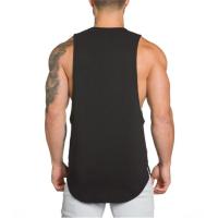 Chaleco Transpirable Para Hombre Color Sólido Verano Estilo Casual Cuello Redondo Absorbente De Humedad T-Shirt Deportiva - details 3