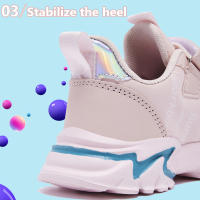 Zapatos Casuales Para Niñas En Piel Ligeros Y Transpirables Para Correr Y Deportes Estilo Moda Para Estudiantes Jóvenes Edad 7-15 Años NBGAGA - details 5