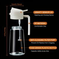 Botella De Aceite De Spraying 2en1 500ml Plástico Dispensador De Aceite Para BBQ Cocina Horneado Picnic Herramienta De Cocina Ecológica - details 1