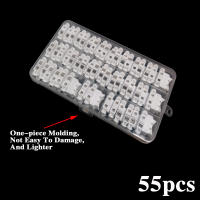 Conector Rápido De Cable CH-2 2Pin Con Resorte 55pcs Sin Soldadura Ni Tornillos Terminal De Clavija Para Tiras LED Fácil Instalación - details 4