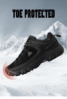 HIKEUP Zapatos De Senderismo Para Hombres Calidad Superior Duraderos Cuero Suela De Goma Para Actividades Al Aire Libre Zapatillas De Caminar - details 4