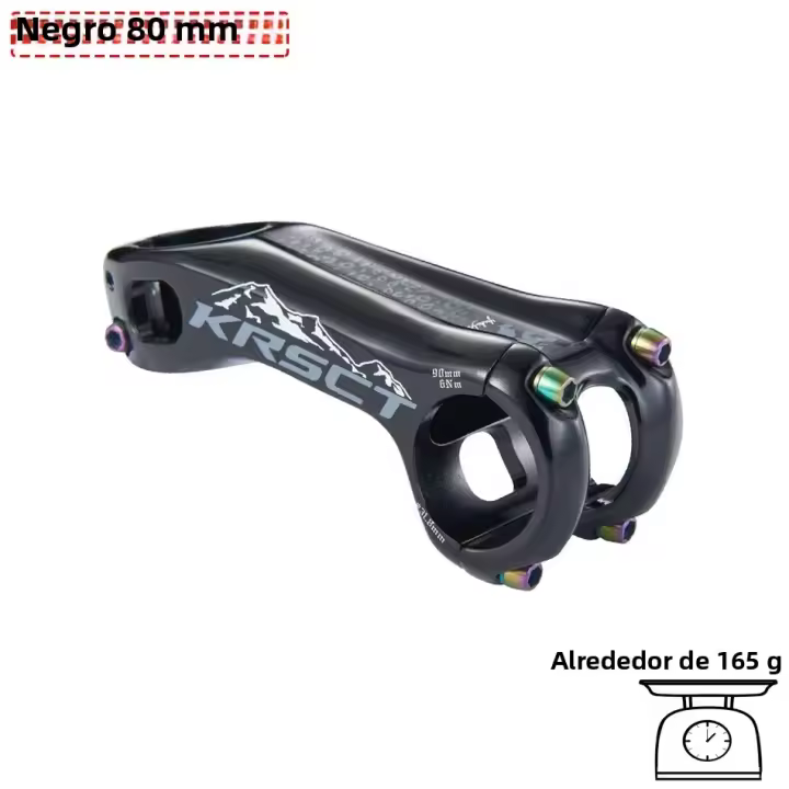 KRSCT Tímbrido De Bicicleta 20 Grados 70/80/90/100mm Longitud 3D Forgeado Alta Resistencia Para Montaña AM/FR/DH 31.8mm Manillar - 1