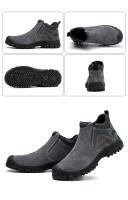 Zapatos De Seguridad Para Hombre Con Punta De Acero Transpirables Antideslizantes Cómodos Y Protegidos Contra Aislamiento 6KV - details 20