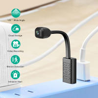 Cámara Mini USB AP Hotspot IP 4MP Con Ángulo De Visión Ultra Ancho De 120° Detección De Movimiento Visión Nocturna Vigilancia De Video Cámara De Seguridad - details 11