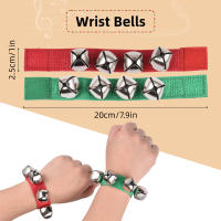 8pcs Campanas De Navidad Para Muñeca Instrumento Musical De Percusión Rítmica Para Fiestas Escolares Y Celebraciones De Navidad - details 7