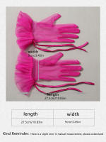 Guantes De Boda Para Novia Estilo Romántico Y Dulce De Largo Muñeca Para Mujer Guantes De Fiesta De Baloncesto - details 13