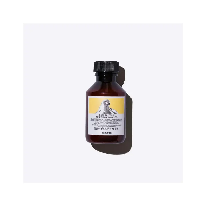 DAVINES PURIFYING Shampoo - Champú purificante para cueros cabelludos con caspa grasa o seca - 1