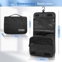 Neceser de viaje, neceser impermeable de gran capacidad, neceser de viaje para hombre y Mujer - details 1
