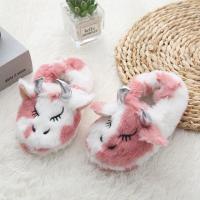 Zapatillas De Invierno Para Niñas De Moda Con Peluche Cálida Y Dibujos Animados Zapatos De Casa Para Niños Pequeños Calzado Interior Para Bebés - details 1
