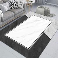 Carpetas Clásicas Negras Y Oro Para Sala De Estar Antideslizantes Suaves Alfombra De Sofa Y Mesa De Café Decorativa Lavable Para Dormitorio Y Cocina Alfombrilla De Piso - details 6