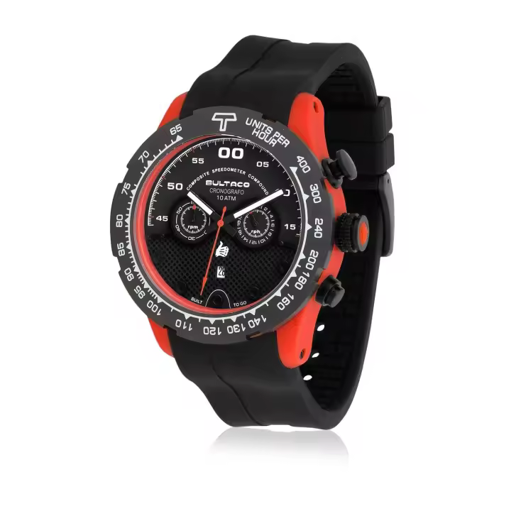 Bultaco Reloj analogico para Hombre de Miyota OS21 con Correa en Caucho H1PO48CSB2 - 1