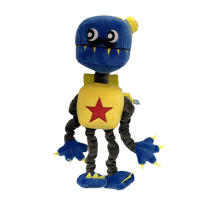 Nueva Figura De Peluche Robot Rojo Boxy Boo Decoración De Habitación Para Niños Regalo De Navidad Juguetes De Tela Suave Para Edad 3-12 Años Unisex - details 10