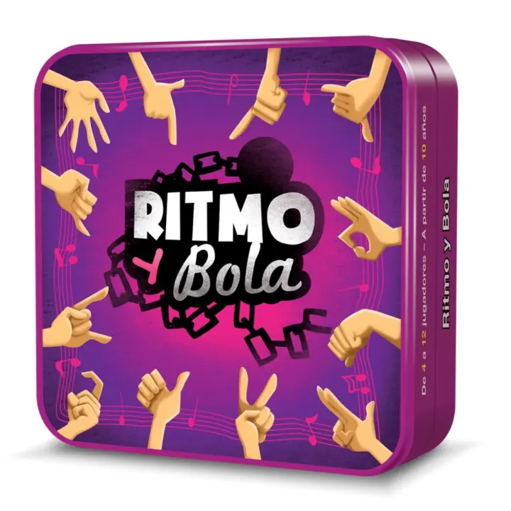 Asmodee RITMO Y BOLA - Juego de Sociedad con Cartas y Reglamento - 1