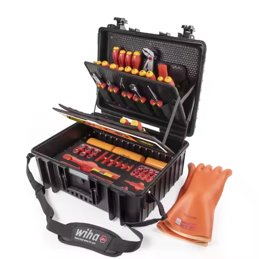 Wiha Caja de herramientas conjunto XL eMobility de 77 unid. (44198) - 1