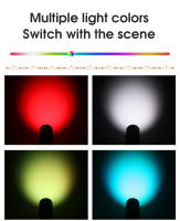 Spotlight De Escenario RGB LED Con Control Remoto 16 Colores Luz De Fiesta Ajustable Para Disco KTV Barra Sala De Baile - details 3