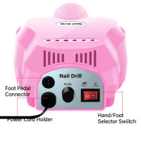 LULAA Máquina De Uñas Eléctrica Para Manicura Conjunto De Taladro Y Cortadores Para Uñas De Acrylico Herramientas De Pedicura Eléctrica - details 2