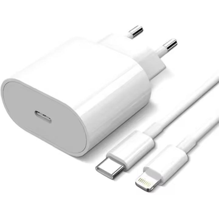 Cargador 20W con Cable lightning Carga Rapida 1m 1.5m, 2m Compatible  20w, Adaptador Tipo C, Cargador USB C con Cable de Carga Rápida PD3.0 20W para iPhone 14 13 Fuente de Alimentación de Cargador Rápido USB C con Cable Tipo C a L de 2M para iPhone 12 11 - 1