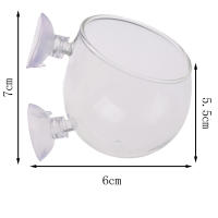 Vaso De Cristal Mini Para Acuario JETTING Planta Acuática Cultivo Cilindro Pot De Agua Ideal Para Pequeños Acuarios - details 7