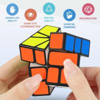 Cubo de Rubik Cuadrado 1 Velocidad Cubo Negro, Turn Suavemente Peri holds suficiente fricción para tener Las Capas en su lugar - details 4