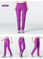 Pantalones De Senderismo Para Mujer LNGXO Verano Secado Rápido Camping Al Aire Libre Trekk Ing Resistente Al Agua Trousers Monta N a Stop - details 15