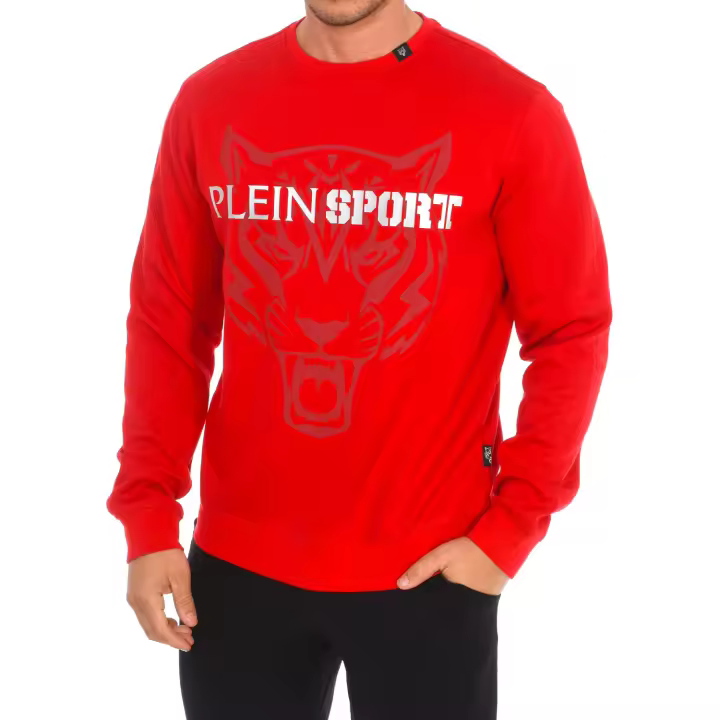 Plein Sport-Sudadera de manga larga y cuello redondo FIPSG600 para Hombre - 1
