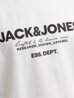 Jack & Jones hombre Camiseta de Algodón Regular Fit - Amplio Mod JJGALE Logo estampado Moda Casual Informal REF 247782 - details 4