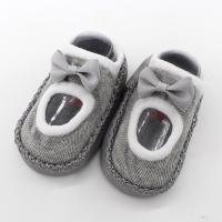 Calcetines De Algodón Para Bebés Niñas Y Niños Recién Nacidos Antideslizantes Y Cálidos Para El Primer Paso En Otoño - details 1